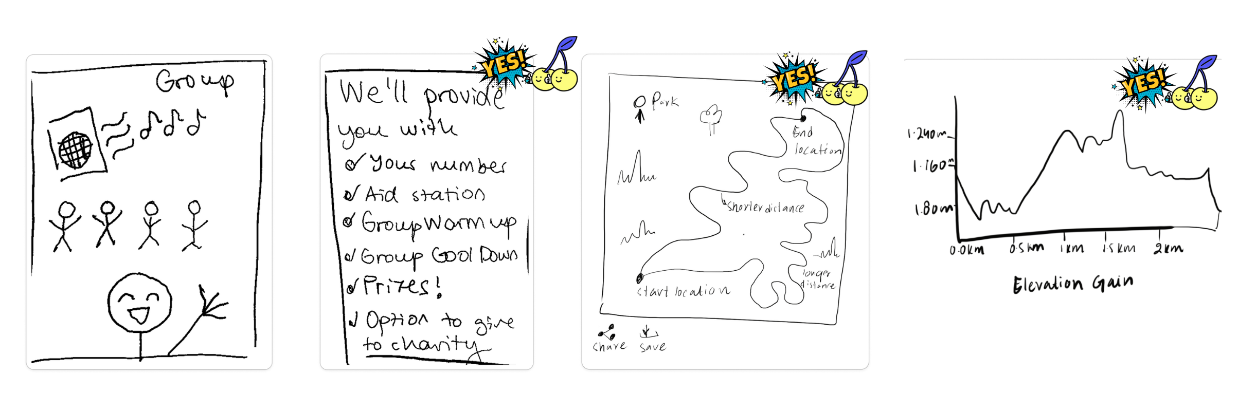 How might we help users track runs and stay motivated?